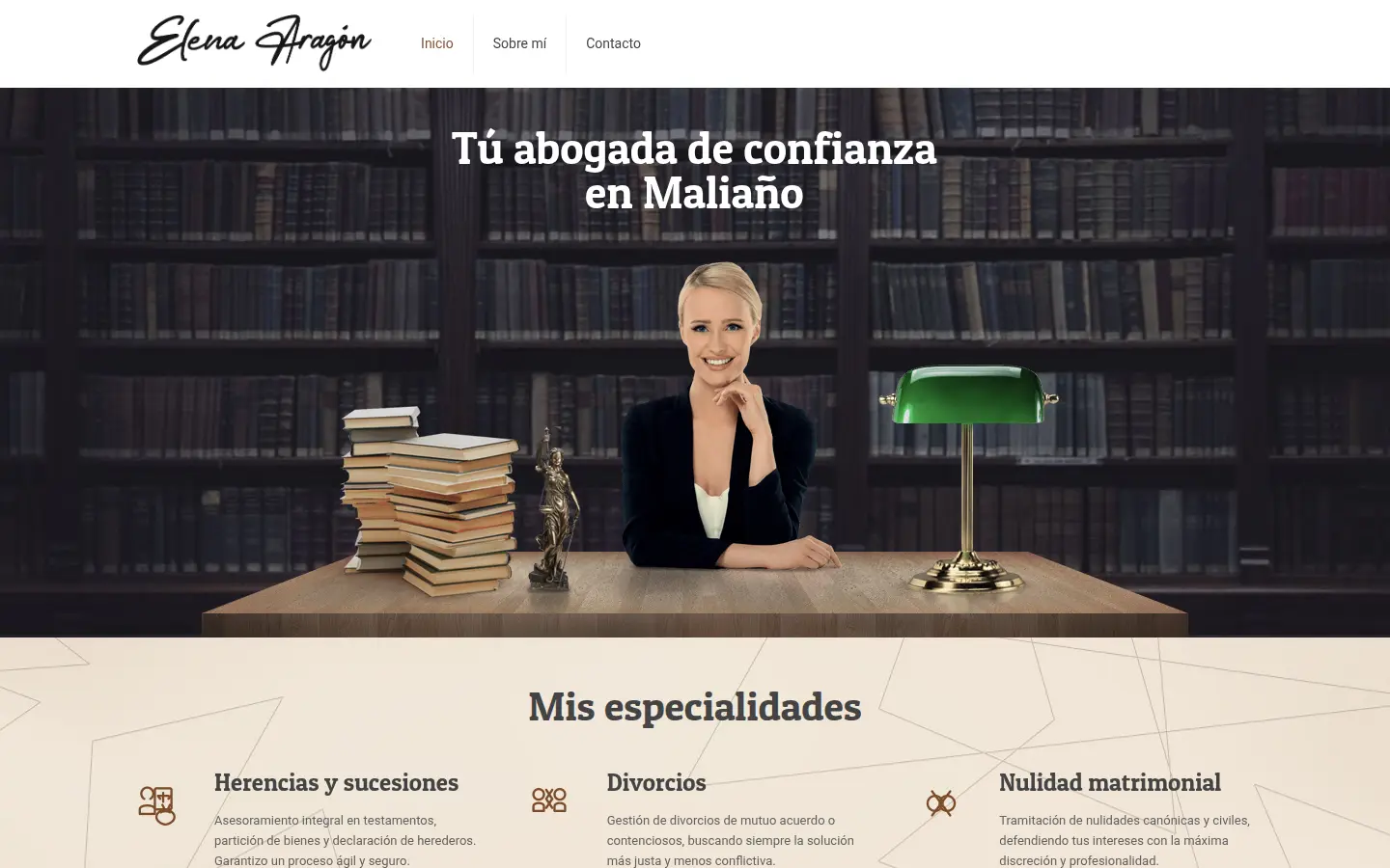 Portada de aragondelaparte.com en un ordenador
